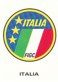 Italia Badge samolepka Panini World Cup Story #28